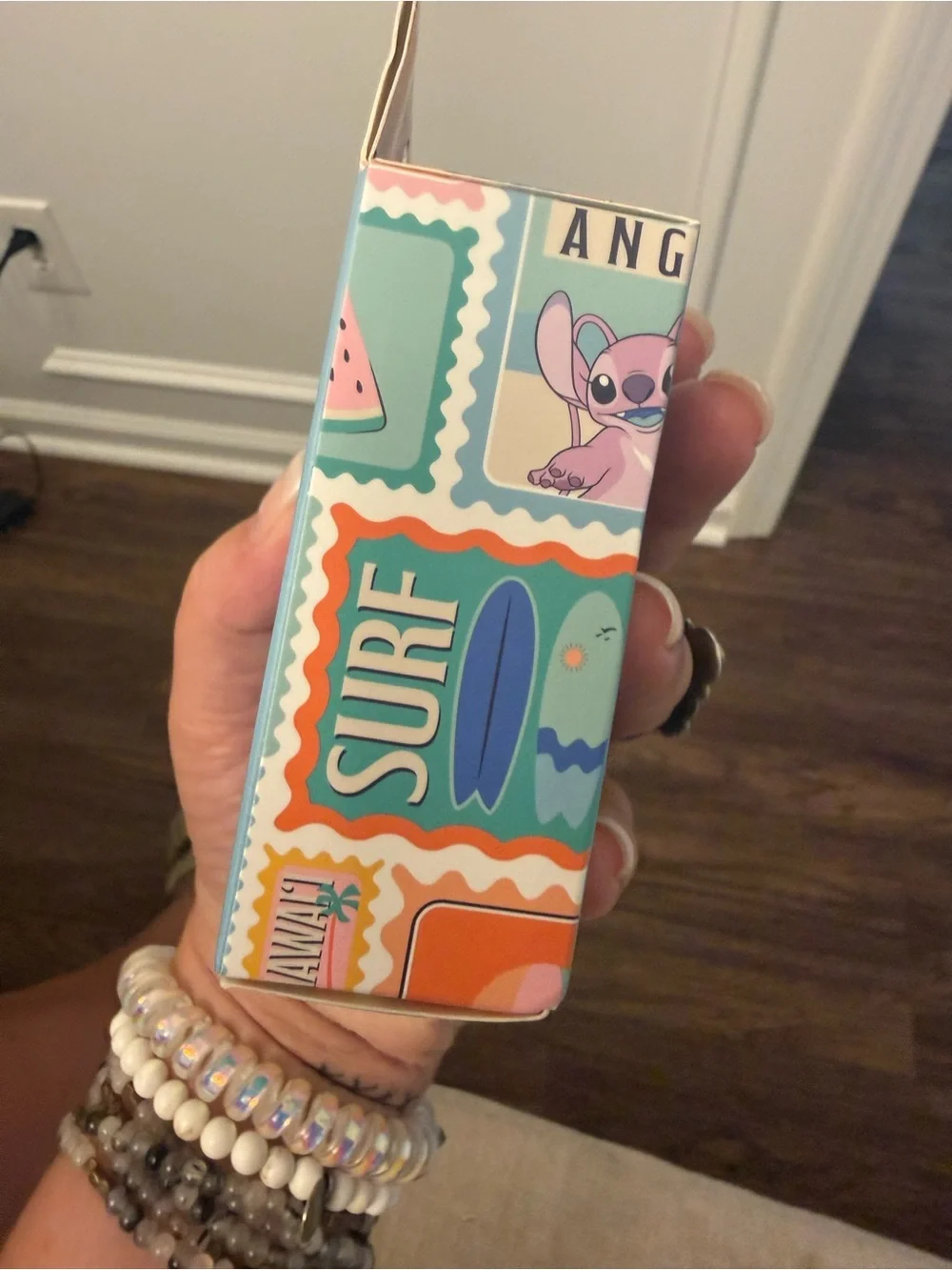 Disney Stitch Tropical Cosmetic Palette & Lip Balm Duo